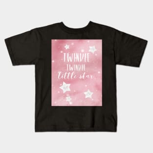 Pink Stars Kids T-Shirt